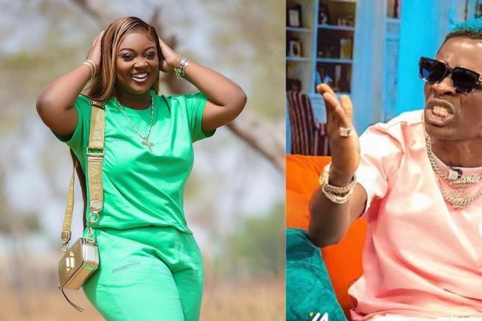 Jackie Appiah and Shatta Wale