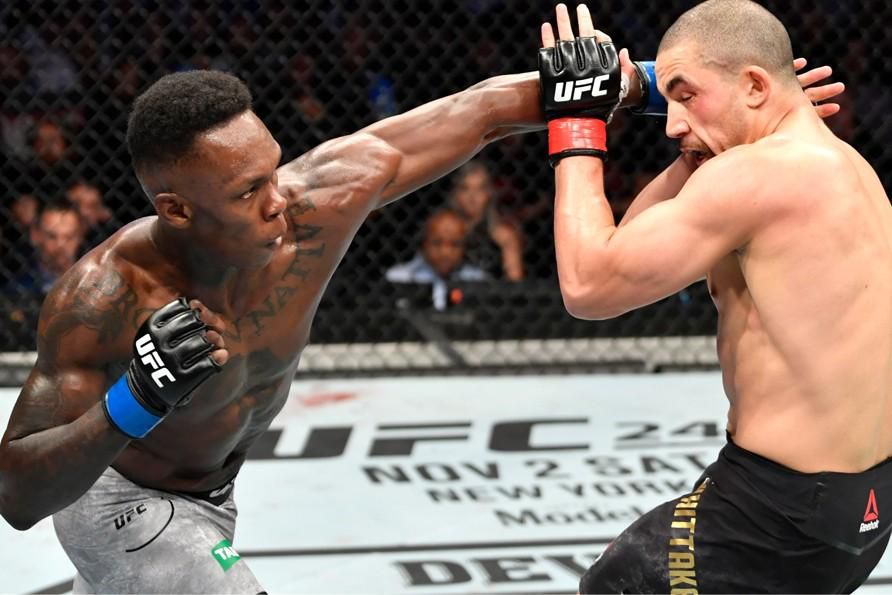 Israel Adesanya vs Robert Whittaker I