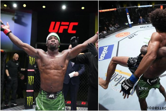 Sodiq Yusuff was victorious at UFC FIGHT NIGHT