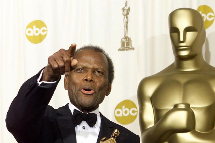 The first black man to win a best actor Oscar Awards Sydney Poitier [Instagram/SydneyPoitier]