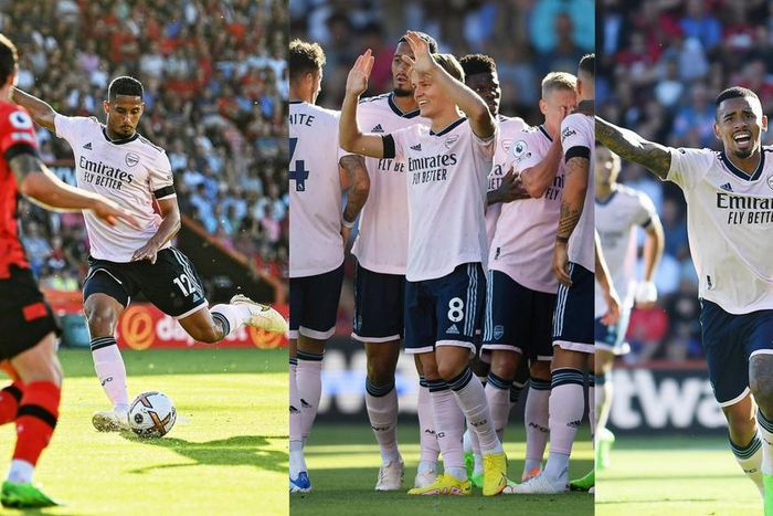 Arsenal fans praise Martin Ødegaard for 2 goals in 3-0 win against Bournemouth