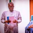 ASUU President, Prof Emmanuel Osodoke and Speaker of the House of Reps, Femi Gbajabiamila (SkyDaily)