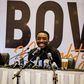 Comedian, Bovi, at his press conference on July 8. (Instagram/OfficiaBovi)