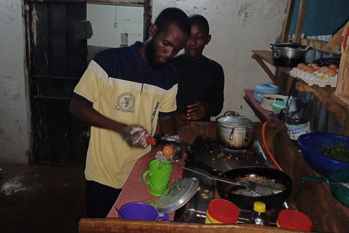 ASUU strike: Final year medical student turns food vendor in Sokoto