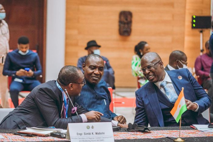 Petroleum Resources Minister Timipre Sylva and other oil and gas stakeholders in Yenagoa, Bayelsa State