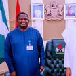 Femi Adesina with former President Muhammadu Buhari [Presidency]