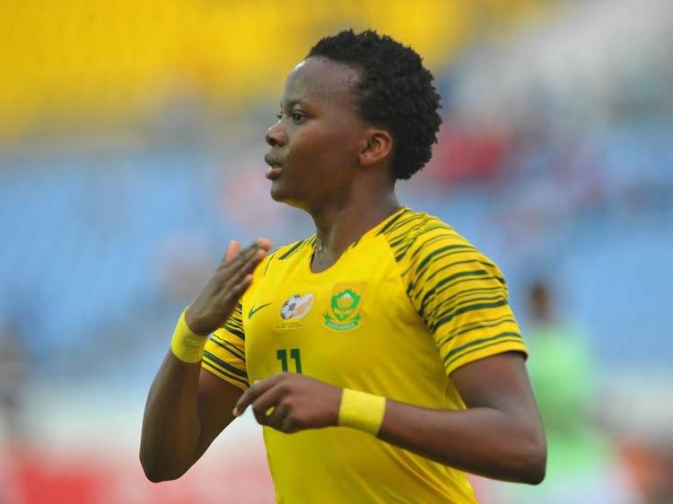Thembi Kgatlana of Bayana Bayana of South Africa