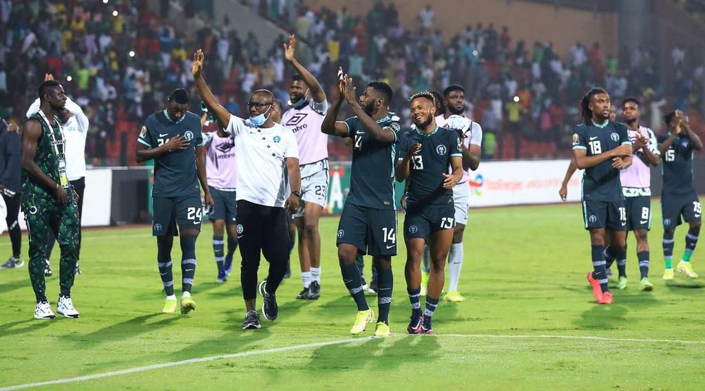 The Super Eagles currently lead in Group D