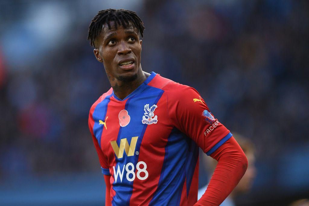 Crystal Palace forward Wilfried Zaha