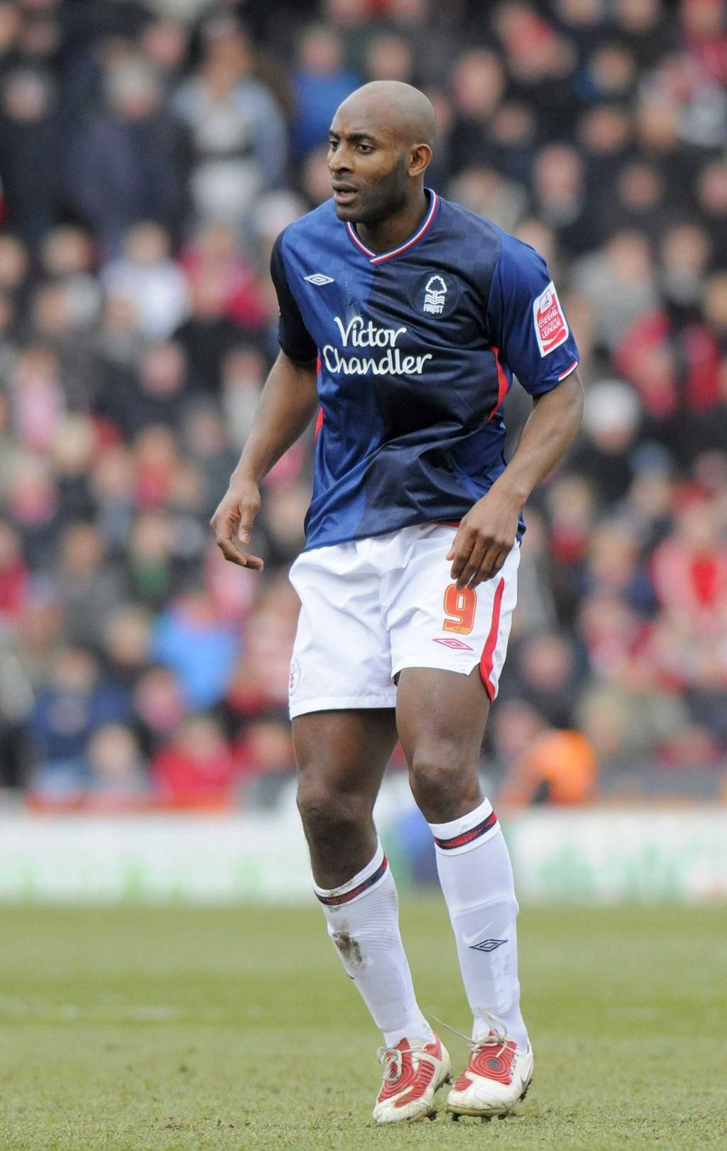 Dele Adebola played for Nottingham Forest in the English Championship