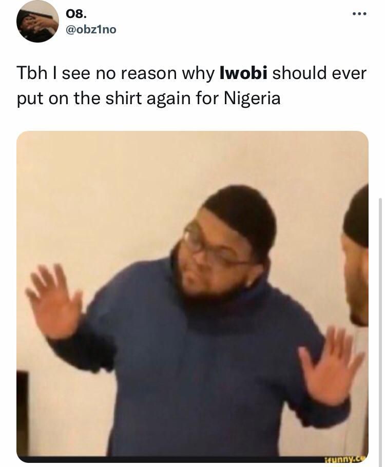 Another Nigerian user speaks his mind