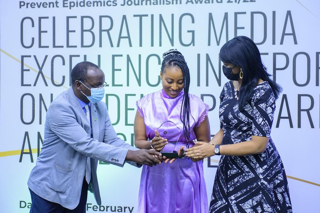 Nigeria Health Watch awards exemplary reporting on Epidemic Preparedness and Response funding