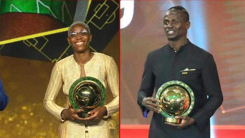 Oshoala and Mane were the biggest winners at CAF Awards