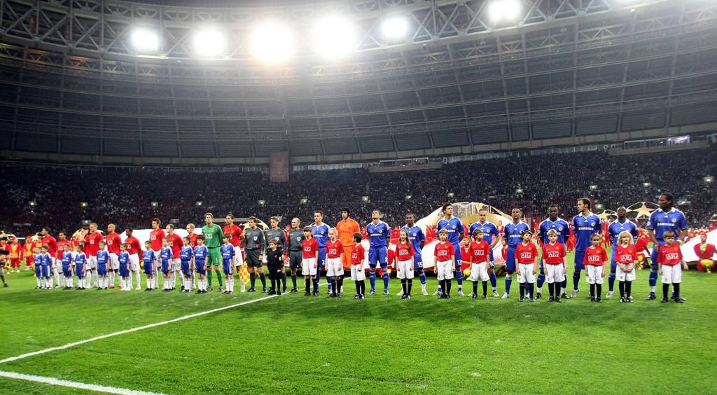 Manchester United and Chelsea faced off in Moscow