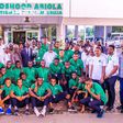 Golden Eaglets hosted by Dare in Abuja after WAFU victory in Ghana
