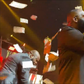Rick Ross performing at his event in Lagos