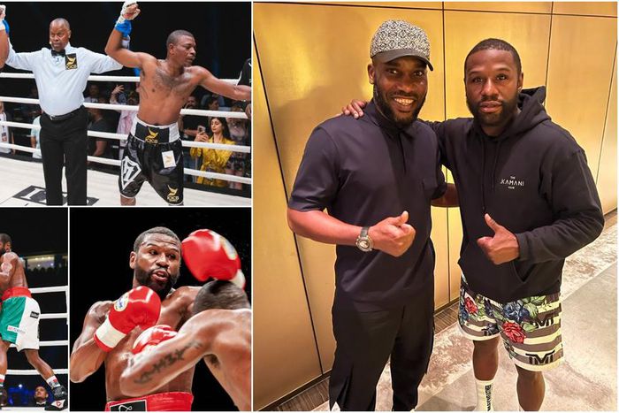 Okocha teams up with Floyd 'Money' Mayweather in Abu Dhabi