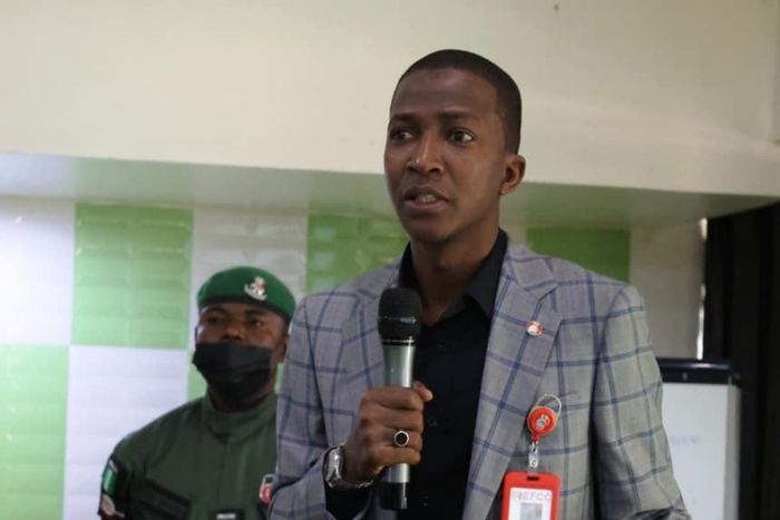 EFCC chairman, Abdulrasheed Bawa [EFCC]