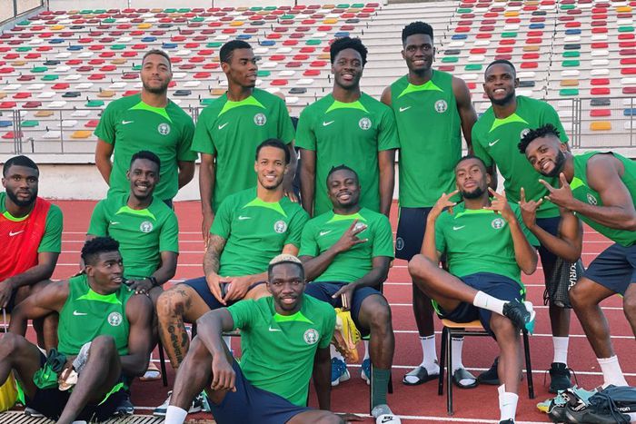 Super Eagles first session for Algeria