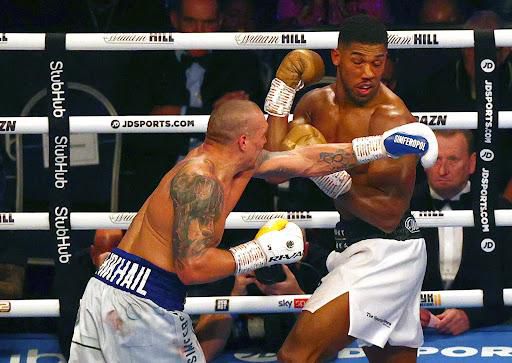 Joshua struggled for the better part of his fights against Usyk in September