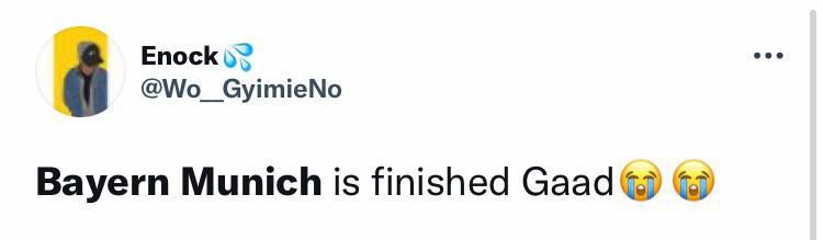 A twitter user makes an ultimate submission