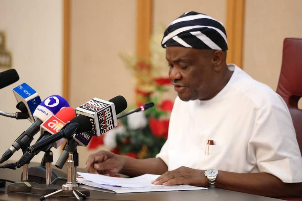 Rivers State governor, Nyesom Wike [Rivers State Government]