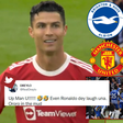 Social media reactions as Manchester United hammered by Brighton in the Premier league