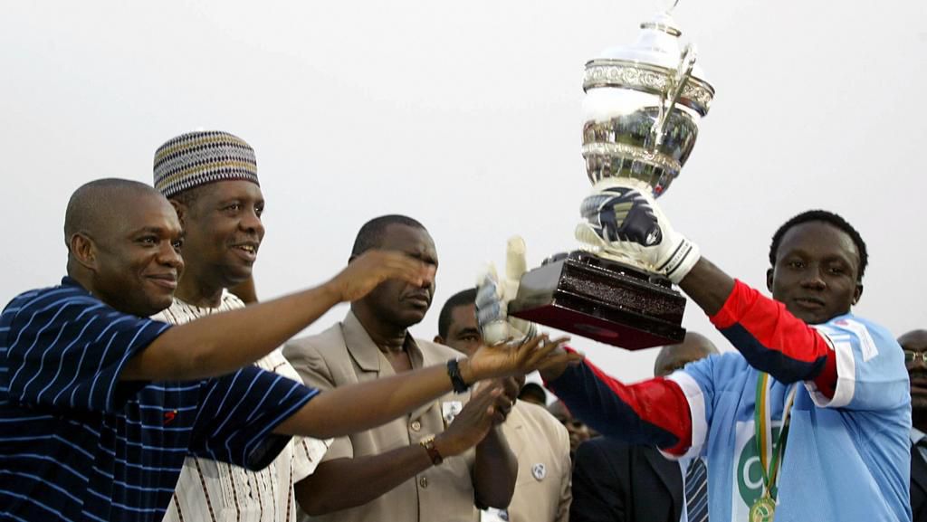 Enyimba lifted the 2004 Champions League in front of home fans at Aba's Enyimba International Stadium