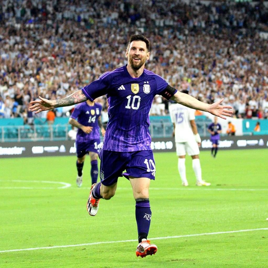 Lionel Messi preaches calm as Argentina 4 games away from world record