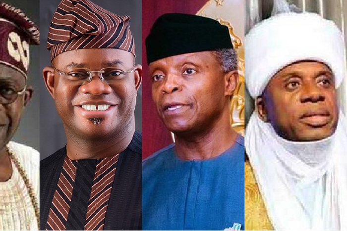 APC presidential hopefuls currently aspiring to take over from Buhari.