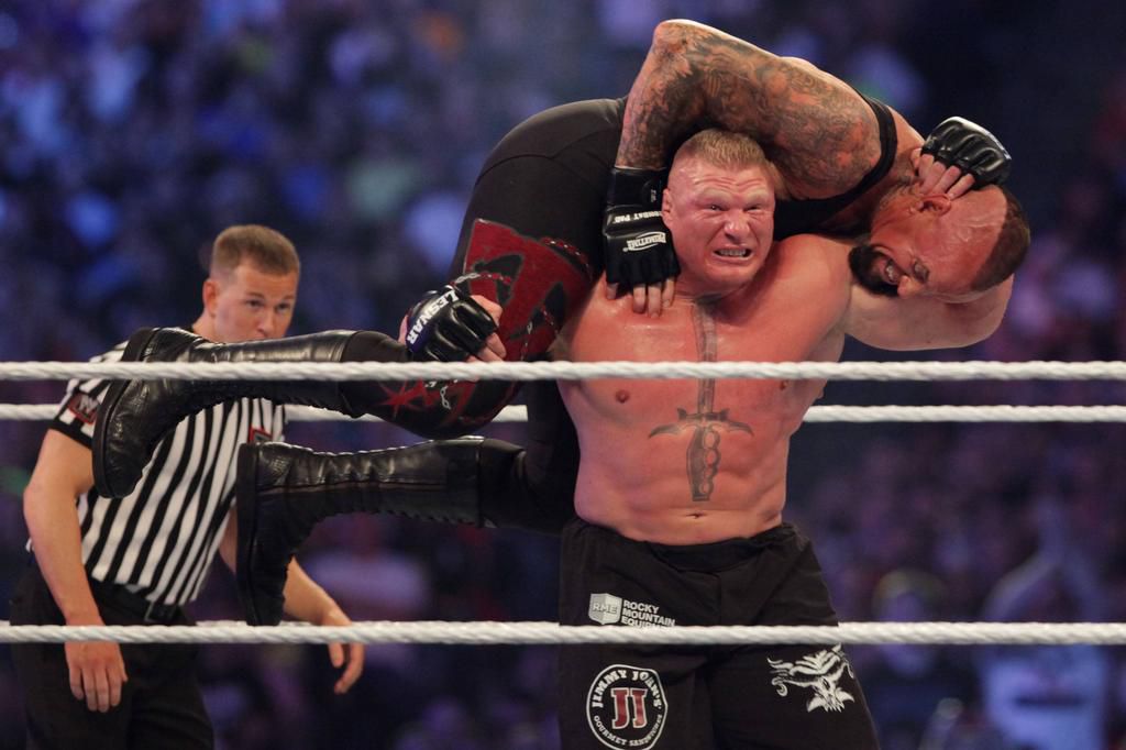 Brock Lesnar ended The Undertaker's streak at Wrestlemania 30
