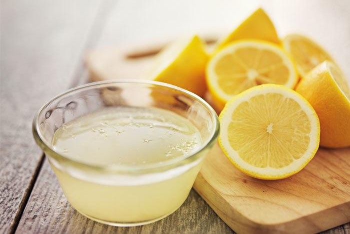 Lemon juice is loaded with Vit c that helps keep the skin bright and youthful