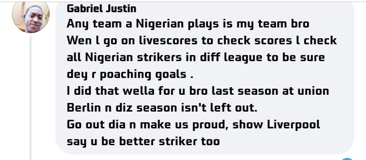 Nigerians reply Taiwo Awoniyi