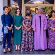 Nigeria's First Lady Aisha Buhari hosts the Vice President of Liberia, HE, Chief Dr. Jewel Howard-Taylor, her delegation and various Women leaders of the APC at her office. [Twitter/@TheresaTekenah]
