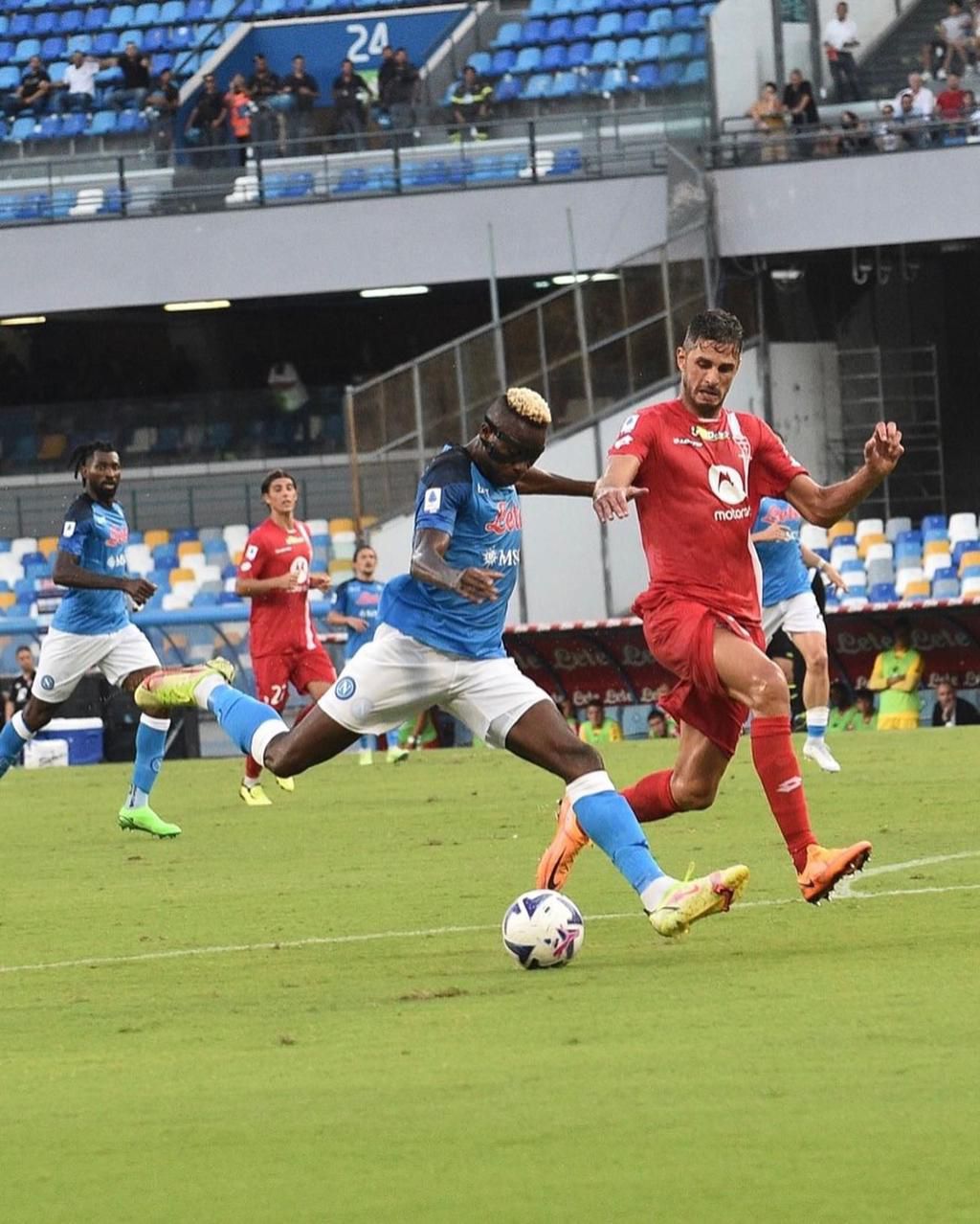 Osimhen will have competition this season from Kvaratskhelia.