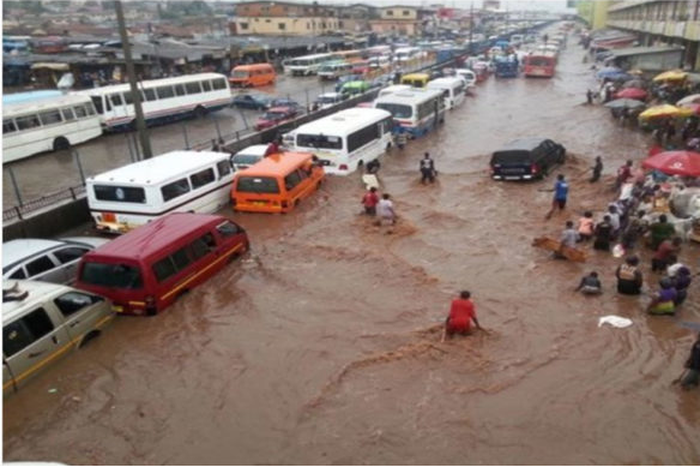 Kejetia market floods