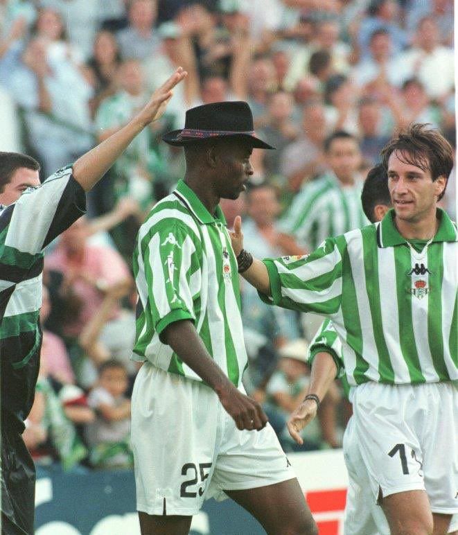 This Finidi George special celebration remains why Real Betis fans will never forget him.