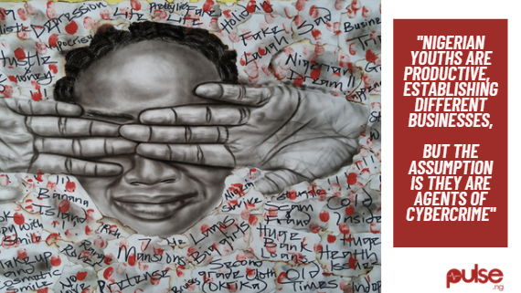 Diverted Nigerian Youths sketch