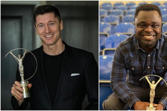 Lewandowski is among the winners of the 2022 Laureus Awards