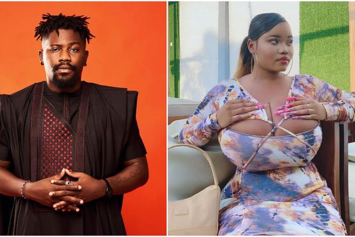 Nigerian rapper YCee and disc jockey Ada [Instagram/IamYcee] [Instagram/AdaLaPinky]