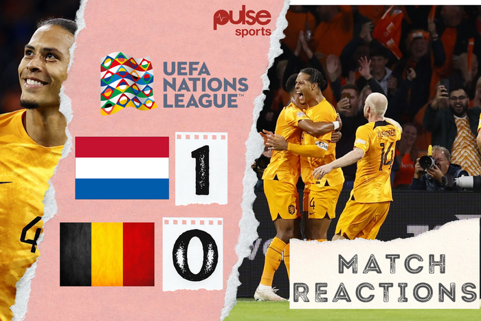 Virgil Van Dijk led Netherlands to a 1-0 win over Belgium in the UEFA Nations League