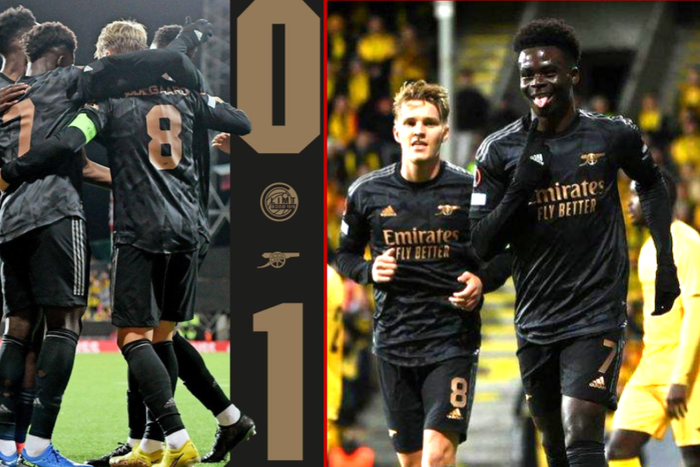 Bodo/Glimt 0-1 Arsenal