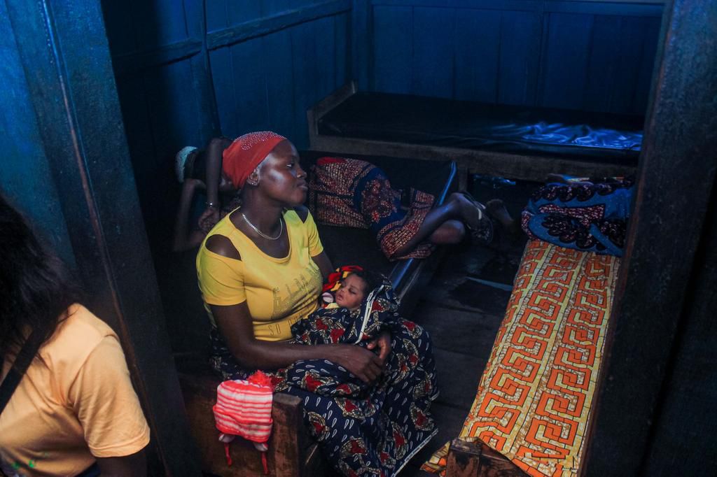 Mothers and Baby  at Minangan health Center Makoko
