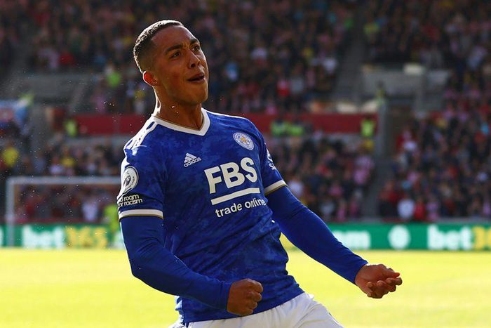 Leicester's Belgian midfielder Youri Tielemans
