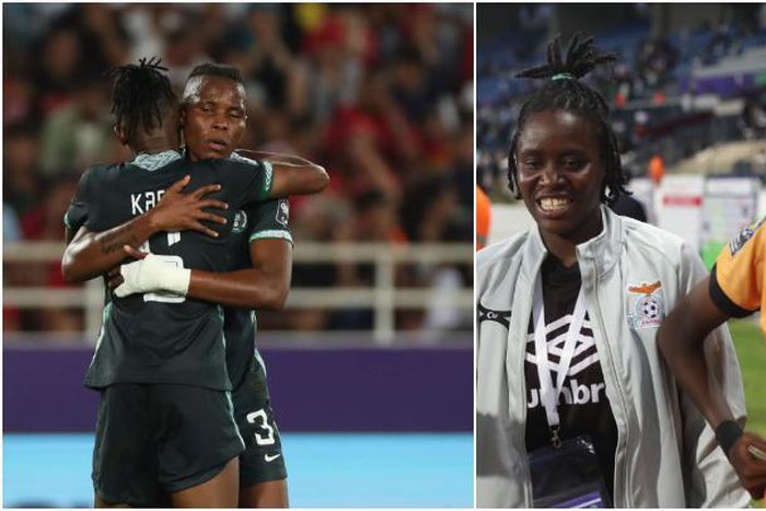 Nigeria vs Zambia in the WAFCON 2022 third place match.