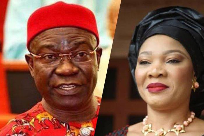 Senator Ike Ekweremadu and daughter, Beatrice Nwanneka. [Business Day]