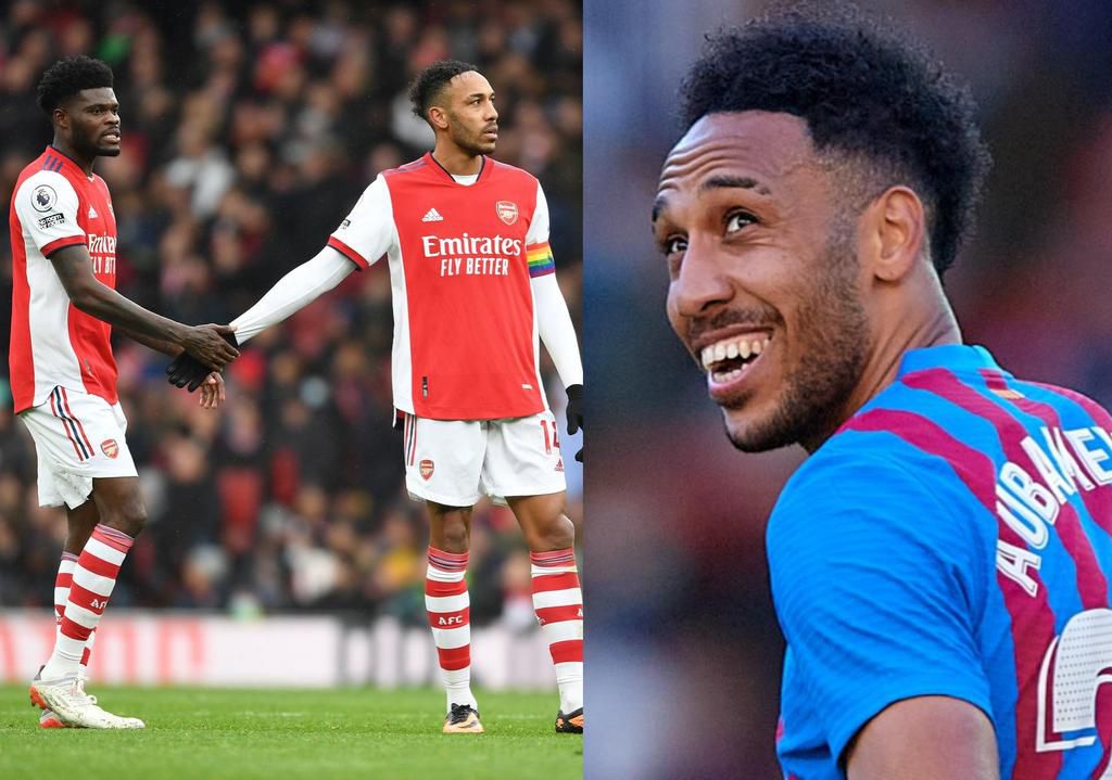 ‘Aubameyang is a great person, I’m happy he’s doing well for Barcelona’ – Partey