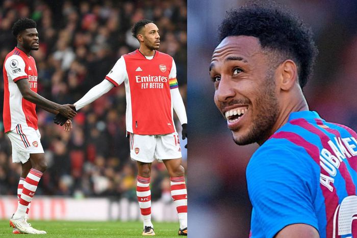 ‘Aubameyang is a great person, I’m happy he’s doing well for Barcelona’ – Partey