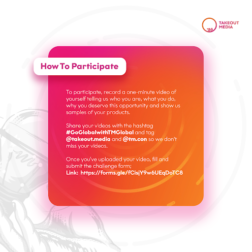 Takeout Media Global to grant $10,000 to Nigerian SMEs