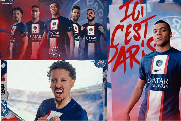 Mbappe, Messi and Neymar model new PSG home jersey [Photos/Videos]
